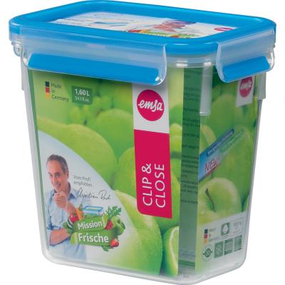 emsa Boîte de conservation CLIP & CLOSE, 1,50L, transparent