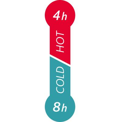 emsa Tasse isotherme TRAVEL CUP, 0,20 L, manchette bleu