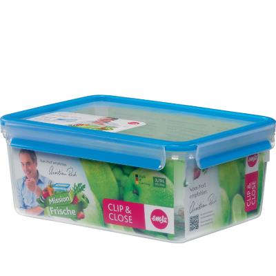 emsa Boîte de conservation CLIP & CLOSE, 10,6 l, transparent