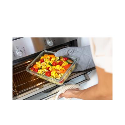 emsa Boîte de conservation CLIP & CLOSE verre, 0,45 L, par 3