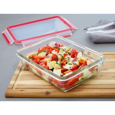 emsa Boîte de conservation CLIP & CLOSE verre, set de 3