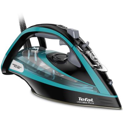Tefal Fer à vapeur Ultramate Pure FV9844, noir/turquoise