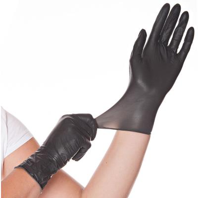 HYGOSTAR gants latex 'DIABLO', XL, noir