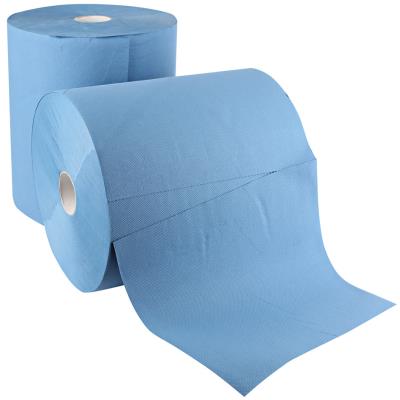 HYGOCLEAN Rouleau papier nettoyant, 3 couches, bleu