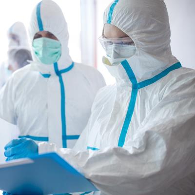 HYGOSTAR Combinaison type 4B+5B+6B, XXL, Microporous, blanc