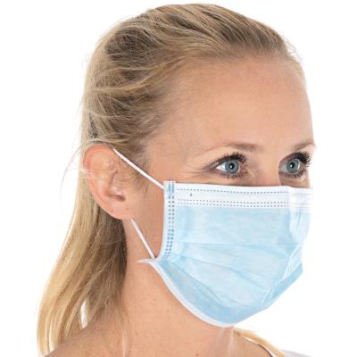 HYGOSTAR Masque en PP CIVIL USE, 3 couches, bleu