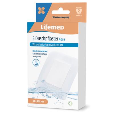 Lifemed Pansement de douche 'Aqua XXL', transparent