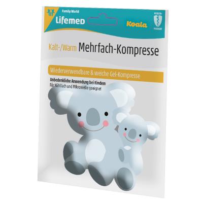 Lifemed Compresse chaud/froid pour enfants, 145 x 125 mm