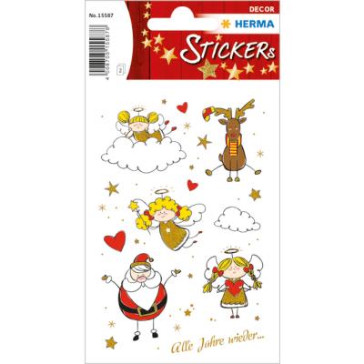 HERMA Stickers de Noël DECOR 'Choeur des anges'