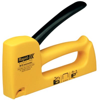 Rapid Pistolet agrafeur HOBBY R13 ergonomic, jaune