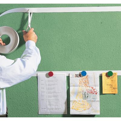 FRANKEN Ruban magnétique, (L)1.000 x (H)35 mm, blanc