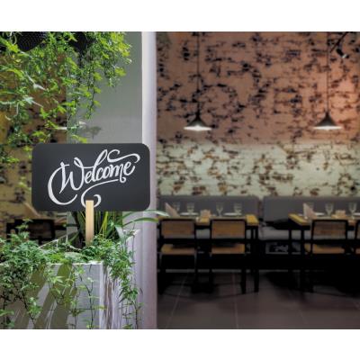 Securit Panneau indicateur SILHOUETTE 'RECTANGLE'