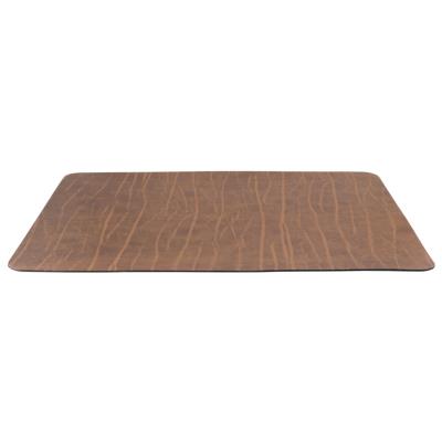 Securit Set de table 'RUGA', en cuir véritable, marron