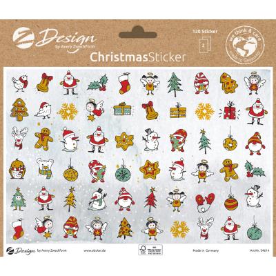 AVERY Zweckform ZDesign Sticker tendance NOEL