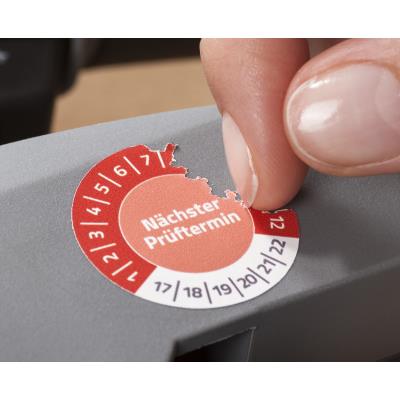 AVERY Zweckform Vignettes de contrôle, indécollable, blanc