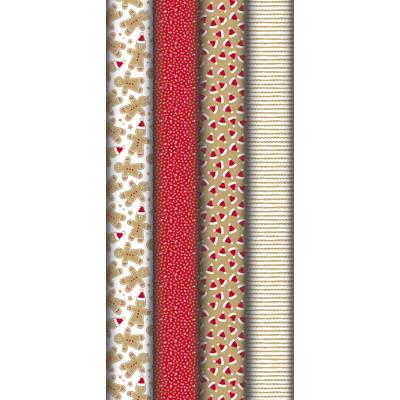 Clairefontaine Papier cadeau de Noël 'Pain d'épices'