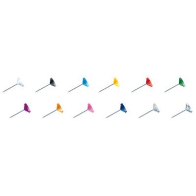 EXACOMPTA Epingles de signalisation à tête plate, vert