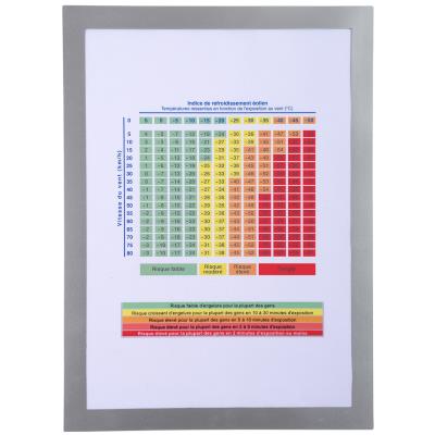 EXACOMPTA Cadre magnétique, A4, rouge