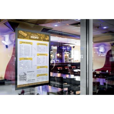 DURABLE Cadre d'affichage magnétique DURAFRAME SUN A3 argent