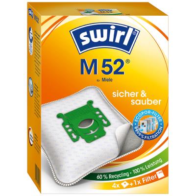 swirl Sac d'aspirateur M 52, avec filtre MicroporPlus