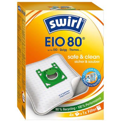 swirl Sac d'aspirateur EIO 80, avec filtre MicroporPlus