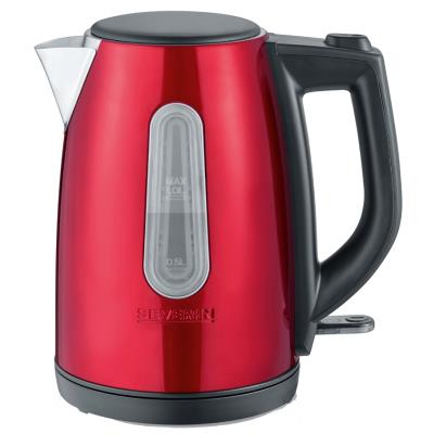 SEVERIN Bouilloire WK 3417, 2200 Watt, 1,0 L, rouge/noir