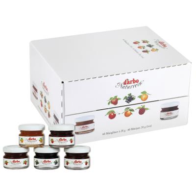 darbo Confiture dans un mini pot, carton d'assortiment