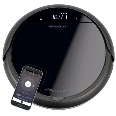 PROFI CARE Aspirateur robot PC-BSR 3043, télécommande, noir