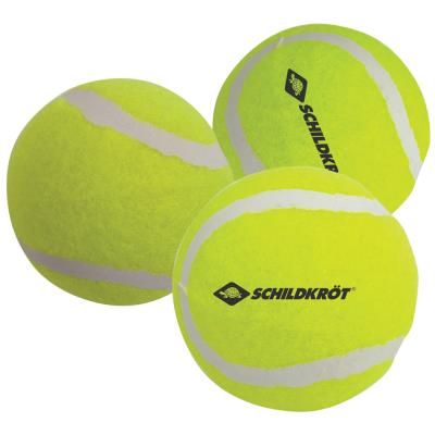 SCHILDKRÖT Balle de tennis, set de 3, jaune