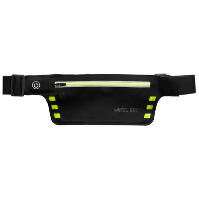 WHEEL BEE Ceinture de running Night Runner, noir