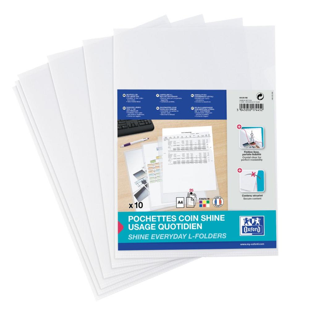 Pochettes De Collection SAFE 464 - A4 Transparentes 2 Cases 220x147mm - Lot De 1