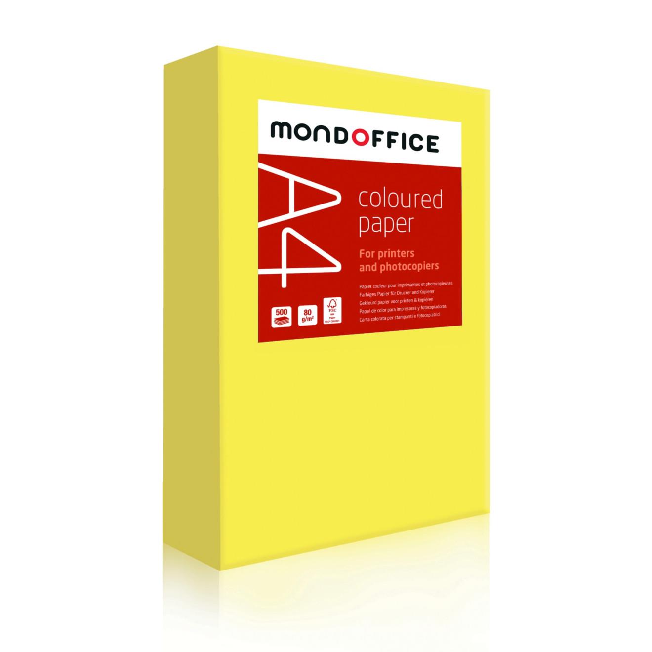 Papier Couleur A4 Jaune Vif 80g Coloured Paper Ramette De 500 papier-couleur-a4-jaune-vif-80g-coloured-paper-ramette-de-500