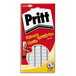 Pastilles adh�sives blanches