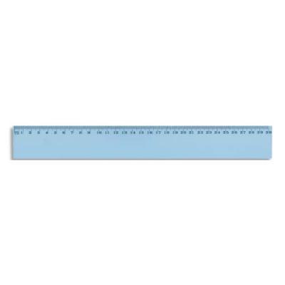 Rgle plate 30 cm en plastique