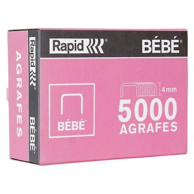 Agrafes B�b� - rose - bo�te de 5000