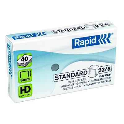 Agrafes Rapid 23/8 - bo�te de 1000
