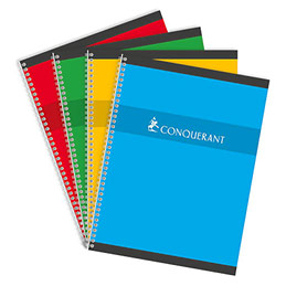 Cahier Conqurant 7 - 17 x 22 cm 