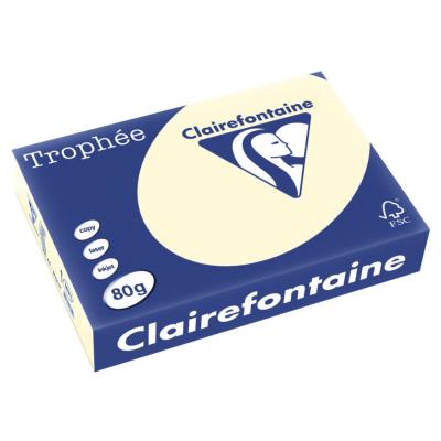 Papier Troph�e - ivoire - teinte