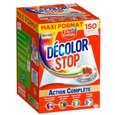 Lingettes Dcolor Stop - action