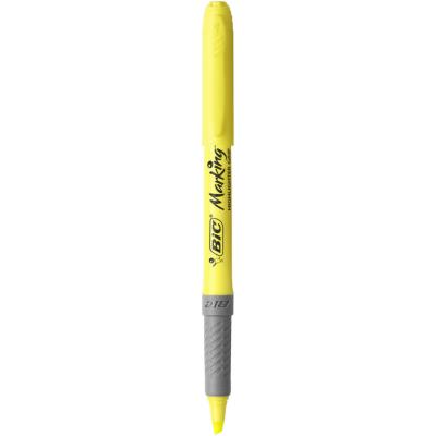 Surligneur Bic Grip - pointe