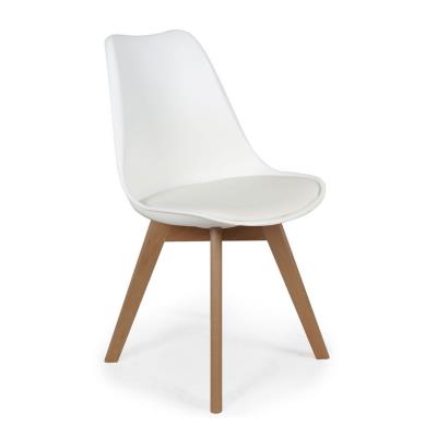 Chaise coque Thelma avec coussin 