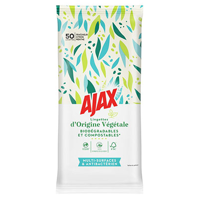 Lingettes vgtales multi-surfaces