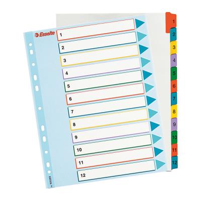 Intercalaires numriques Esselte