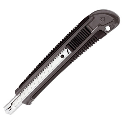 Cutter ergonomique autobloquant
