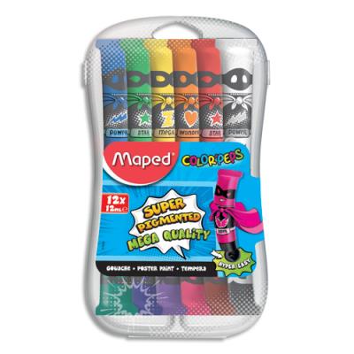 Gouache Maped Color'Peps - 12 tubes