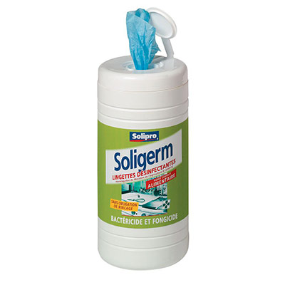 Bote de 200 lingettes Solipro