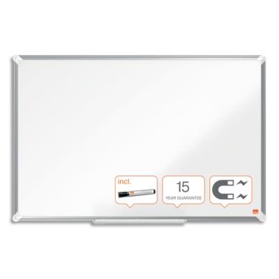 Tableau blanc acier laqu� Nobo