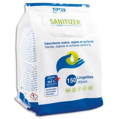 Lingettes Sanitizer Tifon pour