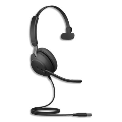 Casque Jabra EVOLVE2 40 MS USBA