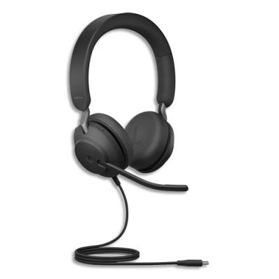 Casque Jabra EVOLVE2 40 MS USBC DUO